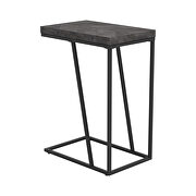 Rustic gray finish accent table by Coaster additional picture 2