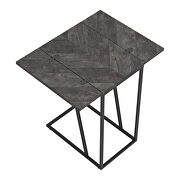 Rustic gray finish accent table by Coaster additional picture 6