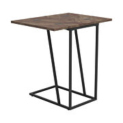Rustic tobacco finish accent table by Coaster additional picture 2