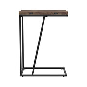 Rustic tobacco finish accent table by Coaster additional picture 4