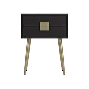 Modern accent table finished in cappuccino by Coaster additional picture 4
