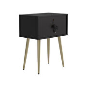Modern accent table finished in cappuccino by Coaster additional picture 7