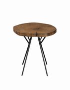 Tree trunk slab design accent table by Coaster additional picture 3