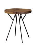 Tree trunk slab design accent table by Coaster additional picture 4