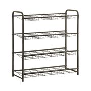 Transitional black shoe rack by Coaster additional picture 2