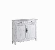 French country antique white accent cabinet by Coaster additional picture 3
