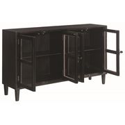 Dark gray french style accent cabinet additional photo 2 of 2