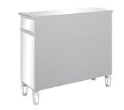Contemporary silver accent cabinet by Coaster additional picture 3
