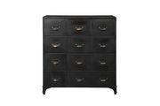 Industrial black accent cabinet by Coaster additional picture 4