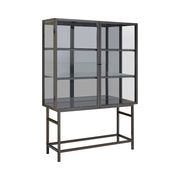 Curio cabinet w/ glass & led lightning by Coaster additional picture 2