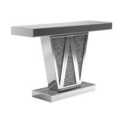 Console table w/ geometric double v base by Coaster additional picture 7