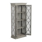 Antique white tall cabinet w/ 2 doors by Coaster additional picture 7