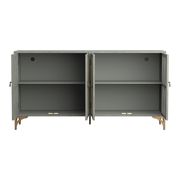 Accent cabinet in gray / green finish by Coaster additional picture 4