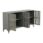 Accent cabinet in gray / green finish by Coaster additional picture 7