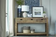 Console table in natural sheesham wood by Coaster additional picture 3