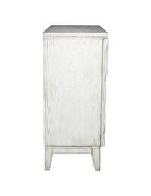 Two door accent cabinet in an antique white additional photo 3 of 4