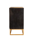 Beautifully constructed sheesham & acacia wood two door accent cabinet by Coaster additional picture 3