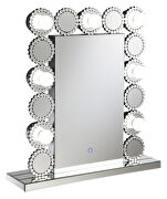 Rectangular table mirror with led lighting by Coaster additional picture 2