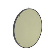 Powder coated metal in matte black mirror by Coaster additional picture 6