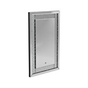 Clean lines with beveled edges wall mirror by Coaster additional picture 2