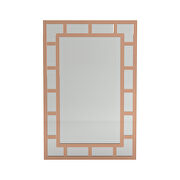 Beautiful rose gold wall mirror by Coaster additional picture 2