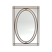 Beautiful silver wall mirror by Coaster additional picture 2