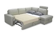 Sleeper full top grain leather EU-made sectional additional photo 4 of 5