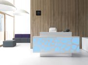 Modular white reception desk by MDD additional picture 3