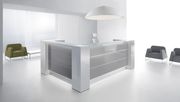 White / gray modular office reception furniture by MDD additional picture 9