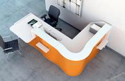 Ultra-contemporary modular office reception desk by MDD additional picture 12
