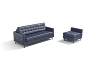 Full leather sofa bed / sectional by Diven Living additional picture 5