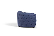 Contemporary chair in blue ocean fabric by Diven Living additional picture 2