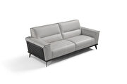 Contemporary all leather stylish sofa additional photo 3 of 2
