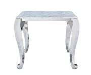 Marble top modern dining table by ESF additional picture 3