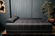 Dark gray EU-made sofa bed w/ storage by ESF additional picture 13