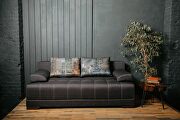 Dark gray EU-made sofa bed w/ storage by ESF additional picture 3