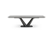 12mm ceramic top dining table with 2 extensions by ESF additional picture 2