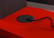 Gamers twin size bed in red / black finish by ESF additional picture 7