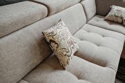European fabric sectional w/ sleeper & storage by ESF additional picture 2