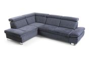 Gray fabric EU-made sectional w/ bed & storage additional photo 3 of 6