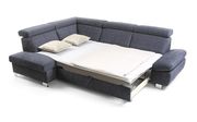 Gray fabric EU-made sectional w/ bed & storage by Galla Collezzione additional picture 6