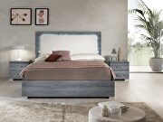 Contemporary gray veneer stylish bed by ESF additional picture 2