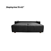 Gray fabric contemporary casual stylish sofa bed by ESF additional picture 3