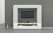 Modern European style laquer wall-unit in white by ESF additional picture 5