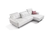 Italian-made ultra-contemporary leather sectional sofa by ESF additional picture 4