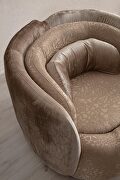 European designer light brown / beige fabric sofa by ESF additional picture 14