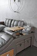 Versatile queen bed w/ storage/led lamp/stools and more by Camelgroup Italy additional picture 6