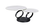 Contemporary extension round coffee table by ESF additional picture 5