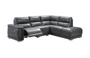 Top-grain Leather/Eco Leather Back Recliner Sectional by ESF additional picture 2
