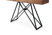 Stylish natural wood finish display / hall table / console table by ESF additional picture 6